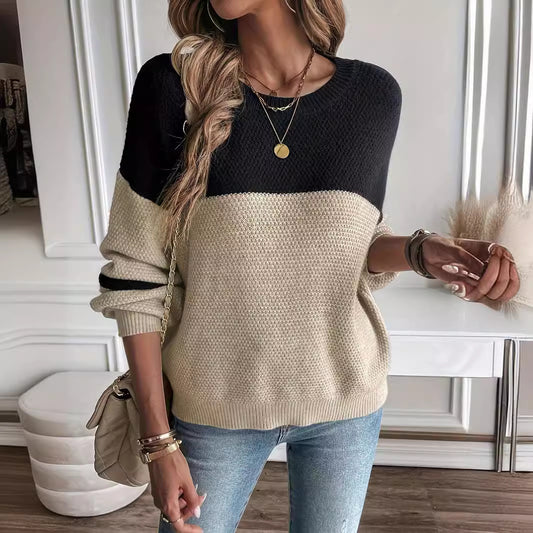 Pull femme manches longues casual